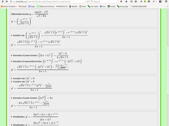 Derivative (sample output)
