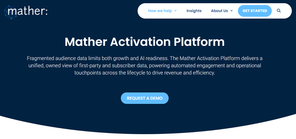 Mather Activation Platform Screenshot 1