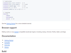 mathjs Screenshot 1