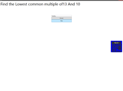 LCM Question