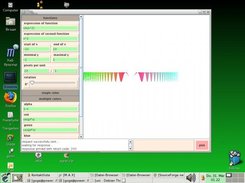 A screenshot showing the beauty of MathPaint.