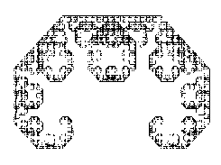 Fractal curve (Lévy)