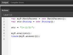 MathParser (Flash Pro) Screenshot 1