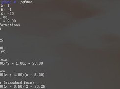 QFunc on Gentoo Linux 