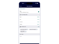 Invite visitors to your meetings