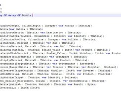 Available Methods