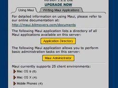 Maui Abstract User Interface System Screenshot 1