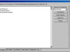 Repository navigator of all listed repositories