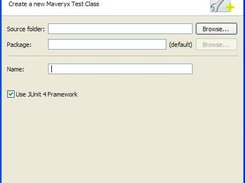 Maveryx Eclipse Plug-in - New Test Class