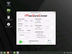 Max Auto Clicker - Linux Mint