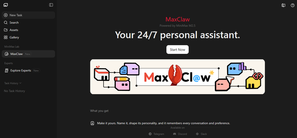 MaxClaw Screenshot 1