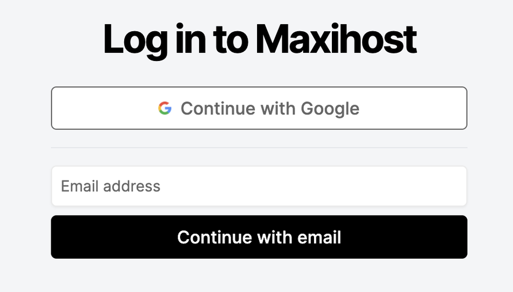 Login