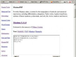 MaximaPHP main viewer