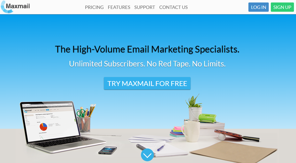 Maxmail Screenshot 1