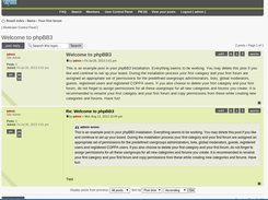 MaxSap -PhpBB Style Screenshot 2