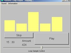 MaxxHi5 loop player, good for playing samples of audio and looping it.