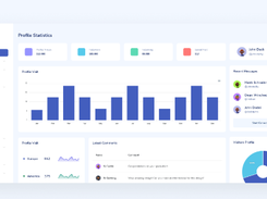 Mazer Dashboard Screenshot 1