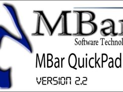 MBar QuickPad Screenshot 1