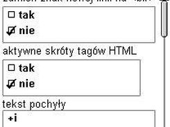 Konfiguracja edytora / Editor configuration