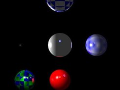 Demonstration of the current capabilities of the renderer.
