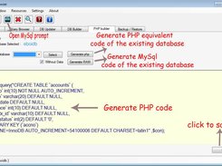 Generate PHP