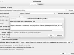 MC-10/Alice Tandy/Matra Arduino IDE Screenshot 4