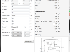 MC34063 Universal Calculator Screenshot 1