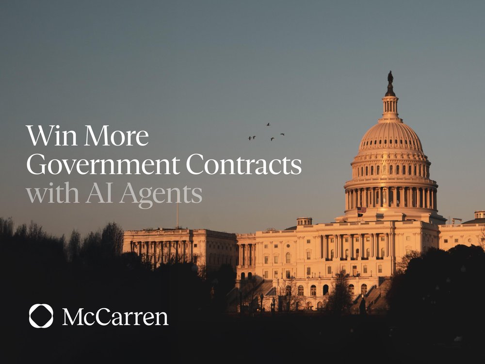 McCarren helps GovCon teams win more government contracts with AI-powered proposal automation.