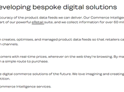 Wunderman Thompson Commerce Intelligence Screenshot 1