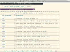 Terminal Searching in ICD-10-CM