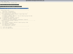 The menu of mcodes_prep