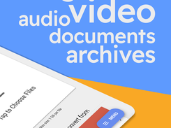 MConverter supports images, video, audio, documents, archives, ebooks, subtitles, and more