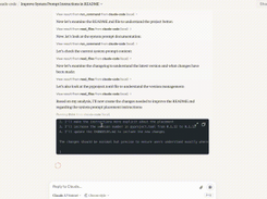 MCP Claude Code Screenshot 1