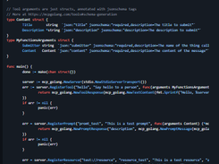 MCP Golang Screenshot 1