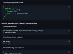 MCP Security Audit Screenshot 1