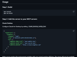 MCP Server Langfuse Screenshot 1