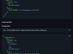 MCP Shell Server Screenshot 1