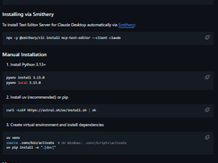 MCP Text Editor Screenshot 1