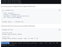 MCPJungle Screenshot 2