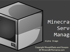 MC-RO Server Manager Screenshot 1