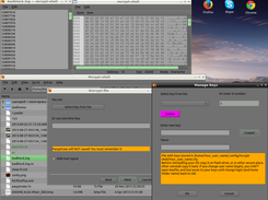 Key selection dialog