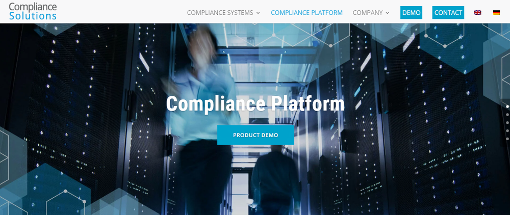 MCS Compliance Platform Screenshot 1