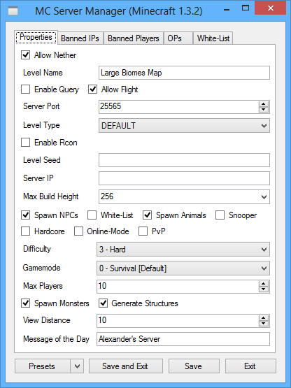 Mc Server Manager Download Sourceforge Net Mc Server Manager Download Sourceforge Net