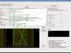 Core registers in Ver. 0.1.5.0