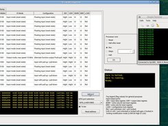 Running simple rtc-clock example and reading gpio registers using st-link device with realtime data sent in simple terminal connected to usb-ttl converter via pin A9 (PA09) and (PA10) - runtime is referred to pyswd module process access interval.