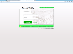 Login example for the users of your project