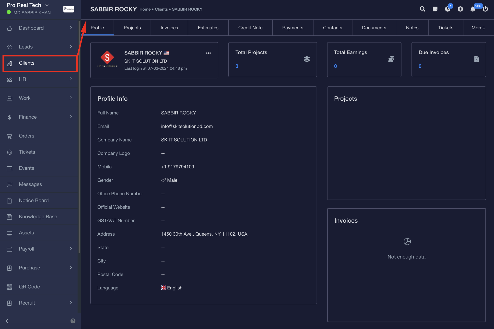 Client Management Made Easy