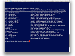 MD5cp 1.0 command listing