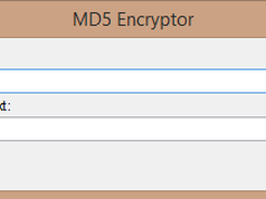 MD5 Encryptor