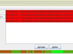 Ventana principal de MD5 Rescue tras analizar los archivos